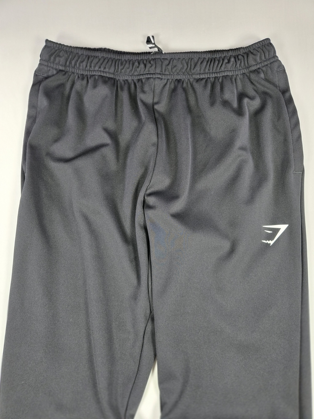 Gymshark Arrival Knit Joggers Black Tapered Pants Size Medium EUC - Picture 2 of 6